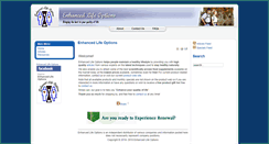 Desktop Screenshot of enhanced-life.com